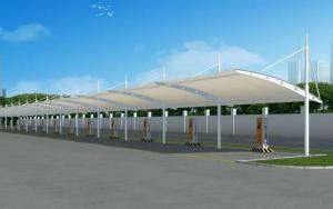 华亭市膜结构停车棚