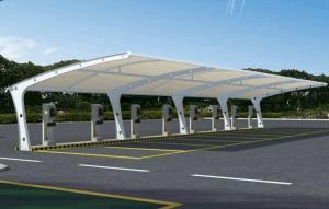 华亭市膜结构停车棚