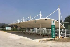 华亭市膜结构停车棚